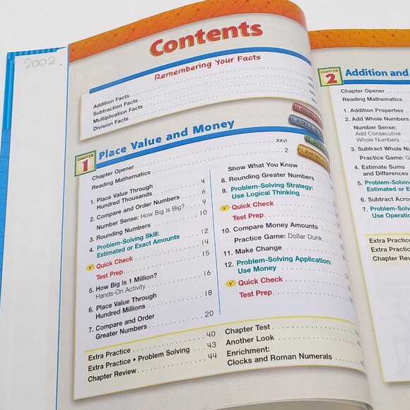 Houghton Mifflin Mathmatics: Student Edition Hard Cover National Level 4 2002 - Picture 11 of 14